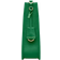 Maison de Sabre Leather Saddle Bag Emerald Green One Size