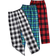 Shein Pieces Of Boys Casual Checkered Straight Tube Loose Soft And Comfortable Pants Suitable For And Autumn Childrens Clothing Comfortable Fabric