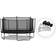 North Trampoline North Legend Studsmatta Oval 4,2 m x 2,9 m + Förankringsset