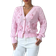 Shein Seasty Womens Solid Color Bow Decor Raglan Sleeve Casual Cardigan Autumn Winter