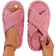 Shein Women Home Slippers With Cross Straps Four Seasons Indoor Floor Comfortable And Stylish Fluffy Slippers White Corduroy Cross Strap Slippers For Women