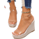Shein Womens Comfortable New Summer Wedges Sandals Fashionable And Versatile Lightweight SlipResistant Transparent Rope Sole Buckle Strap Sandals
