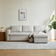 Nimara Sinus Beige Vendbar Med Chaiselong Og Opbevaring Sofa 228cm