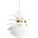 Louis Poulsen PH Snowball Soft White Messing Pendelleuchte ∅ 40cm