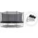 North Trampoline Pioneer Studsmatta Oval 4,2 m x 2,9 m + Förankringsset