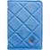 Dark Velvet Quilted Passport Cover Ibiza - Blue