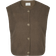 Neo Noir Mariko Teddy Vest - Taupe