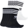 adidas 3-Stripes Crew Sokker - Hvid/Sort