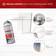 Microtec Microtec Spraylim 400 ml Transparent 6-vägs Justerbar Sprayhuvudkombination 1st
