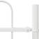 vidaXL Garden Fence White Steel 170 x 120 cm 170x120cm
