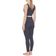 Moonchild Soft Rib Yoga Crop Top - Navy Blue