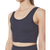 Moonchild Soft Rib Yoga Crop Top - Navy Blue
