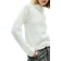 H&M Wit Gebreide Trui Met Bivakcapuchon