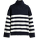 H&M Finstrikket Trøje Med Turtleneck - Blå