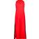 adidas Essentials 3-Stripes Long Racerback Kjole - Pure Ruby/Black