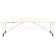 Activeshop ALUMINIUM COMFORT MASSAGE TABLE ACTIV FIZJO 2 SEGMENT CREAM