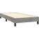 vidaXL mit Matratze Hellgrau 90x200 cm Rahmenbett