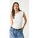 Stradivarius Gathered Bodysuit - White