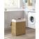 Songmics Handwoven Laundry Hamper, Basket