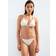 New Look Textured Bikini Bottoms - Cream