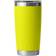 Yeti Rambler Tumbler with MagSlider Lid 20 oz Firefly Yellow Travel Mug 20fl oz