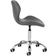 ActiveShop Kosmetikhocker Qs-06 Grau Bürostuhl