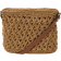 Accessorize Liten Axelremsväska I Strå - Beige
