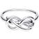 Pandora Infinity Knot Ring - Silver