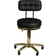 Guld AM-961 Kosmetisk Pall Svart Sittpall