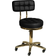Guld AM-961 Kosmetisk Pall Svart Sittpall