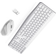 Koorui Wireless Keyboard and Mouse Combo 12 Multimedia