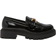 Schuh Wide Fit lumina snaffle loafer flat shoes in black Black