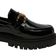 Schuh Wide Fit lumina snaffle loafer flat shoes in black Black