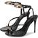 Steve Madden Tia Bracelet Stiletto Dress Sandals - Black