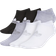 adidas Originals Superlite 6-Pack No Show Sock - Black / White / Grey