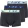 Nike 3 Pack Waistband Trunk Boxer - Black
