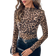 Shein Damen eleganter, sexy Leoparden-Muster Mesh Bodysuit