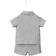 Shein Baby Boy Solid Button Front Shirt Shorts Without Tee