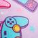 OHS Gaming Print Fleece Set Single - Duvet Cover Purple (200x135cm)