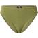 & Other Stories Crinkle High Leg Bikini Bottom Khaki Green