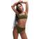 & Other Stories Crinkle High Leg Bikini Bottom Khaki Green