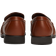Tommy Hilfiger Chain Detail Leather Loafers COGNAC BROWN