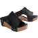 Shein Womens Fashionable Thick Block High Heel PeepToe SlipResistant SandalsBeach SlippersI Suitable For Outdoor Activities Plus Women Wedge Heel Fish Black CN36,CN37,CN38,CN39,CN40,CN41,CN42,CN43