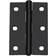 Reliabilt 3-in H Matte Black Mortise Interior Door Hinge 2-Pack 2pcs