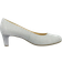 Gabor Pumps Silberfarben Blockabsatz