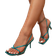 Shein New Summer Style Womens HighHeeled Sandals Black With Square Toe And Stiletto Heel