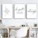Tongda Decor Kristna Citat Väggbilder 30 x 40 cm Set of 3 Poster 30x40cm 3st