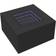 vidaXL Con Luz LED Madera Ingeniería Negra 60x60x40 cm Mesa de Centro 60x60cm