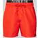 Calvin Klein Badehose Mit Label-Print - Rot
