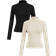 Shein Schwarze Aprikose Lange Ärmel T-Shirt - Herbst/Winter